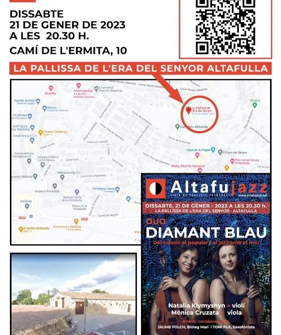 Altafujazz: Duo diamant blau