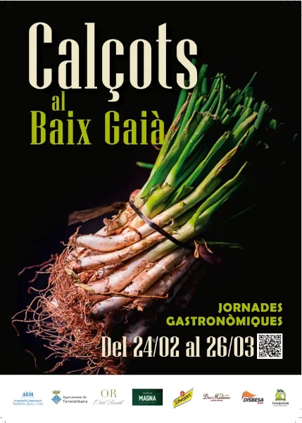 Jornadas Gastronómicas Calçots en el Baix Gaià