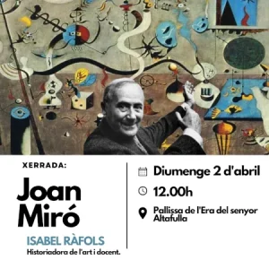 Charla Joan Miró