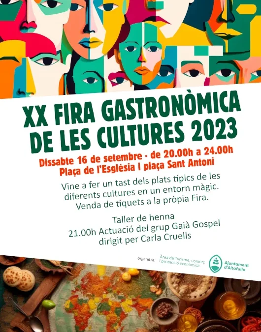 XX Fira gastronòmica de les Cultures 2023 Altafulla