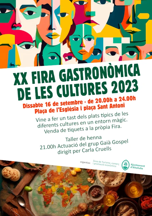 XX Fira gastronòmica de les Cultures 2023 Altafulla
